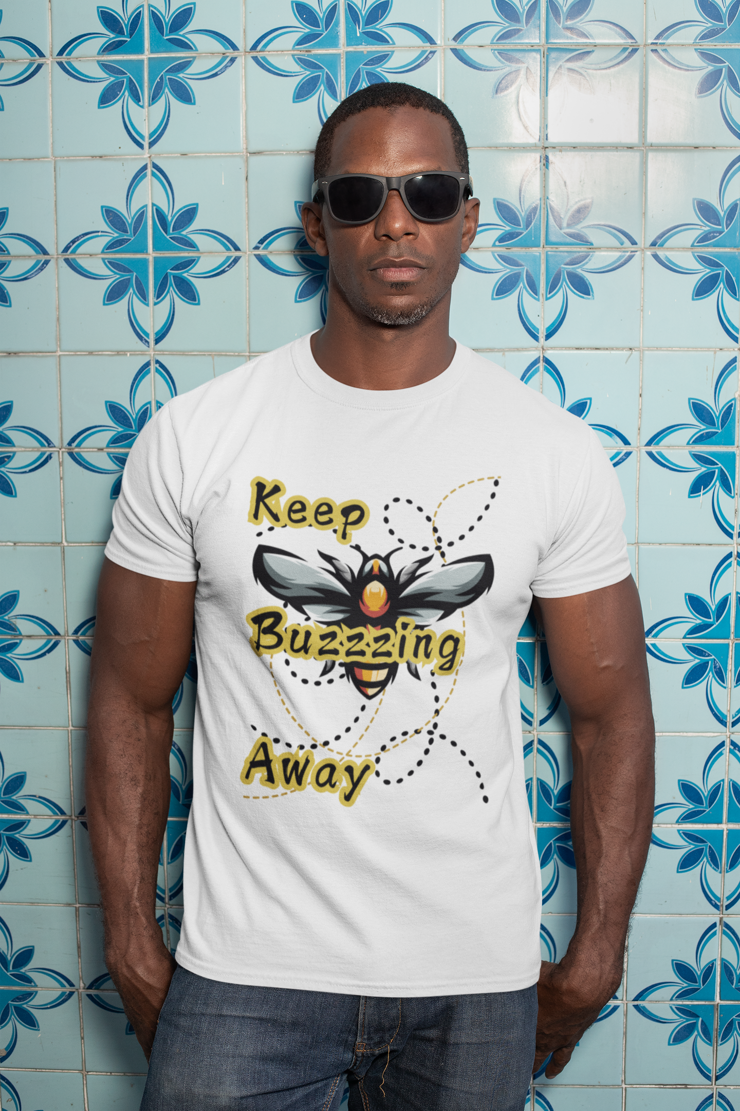 Keep Buzzing Away- Unisex Premium t-shirt